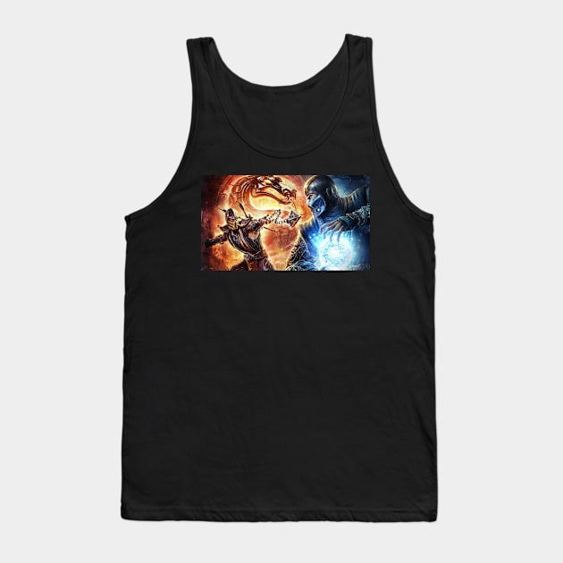 Mortal Kombat Tank Top by Pliax Lab